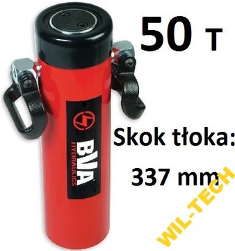 CYLINDER SIŁOWNIK 50 TON 337mm HYDRAUL.700 BAR