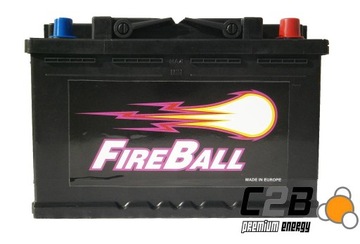 АККУМУЛЯТОР FIREBALL 74Ah 680A C2B Замена Grójec 0