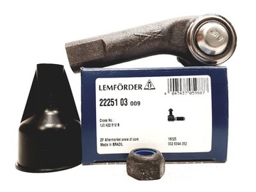 LEMFORDER Наконечник рулевой тяги Л/П AUDI A3 SKODA OCTAVIA