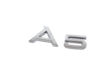 AUDI A5 EMBLEMAT NAPIS ZNACZEK CHROM OKAZJA NOWOŚĆ