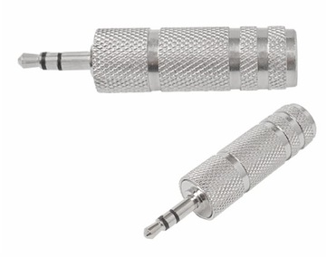 REDUKCJA PRZEJŚCIÓWKA JACK 3.5mm na gn. JACK 6.3mm