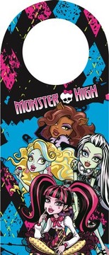 MONSTER HIGH. ZAWIESZKA NA DRZWI