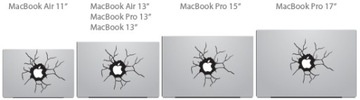 Наклейка Mac Apple MacBook Трещины MacBook MacBook