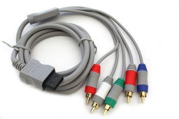 IRIS Kabel przewód TV component 5 x RCA do konsoli Nintendo Wii