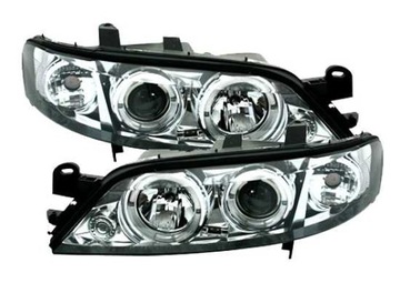 LAMPY ANGEL EYES OPEL VECTRA 99-02 CHROM LIFT