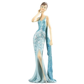 38.4# Figurka ozdobna dama ART DECO Belles