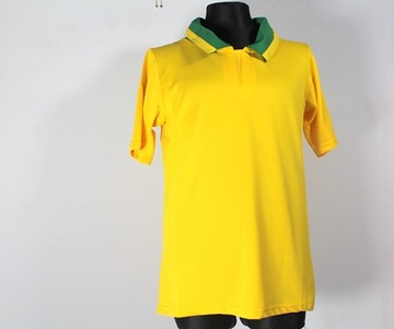 BRAZYLIA koszulka wizytowo-sportowa POLO M