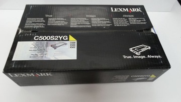 Желтый тонер Lexmark C500 X500 X502 C500S2YG 1,5 тыс.