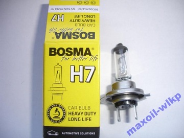 ŻARÓWKA BOSMA H7 12V 55W PX26d 5012067KLLHD 6289