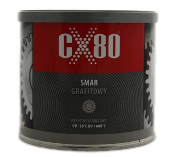 CX80 ГРАФИТОВАЯ СМАЗКА 500G ПРОТИВОЗАЕДИНИТЕЛЬНАЯ СМАЗКА