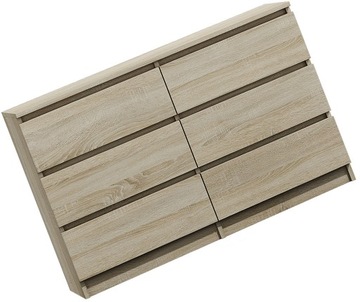 KOMODA STOJĄCA == SALON SZAFKA 140 CM = DĄB SONOMA