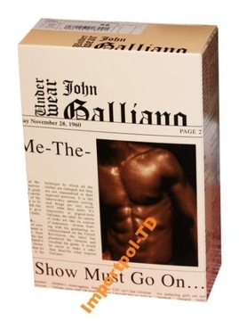 John Galliano slipki 2 PAK slipek nowość roz: M
