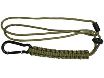 LINKA LINA SMYCZ PARACORD LANYARD KARABIŃCZYK'IEM