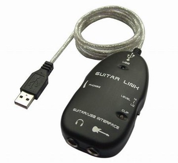 Gitarowy Interfejs USB Audio adapter gitara laptop