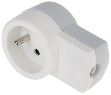 Gniazdo kątowe 230V 16A Legrand 50109 ABCV