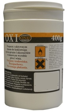 OXI ONE 400 g do dezynfekcji odkażanie piwo wino