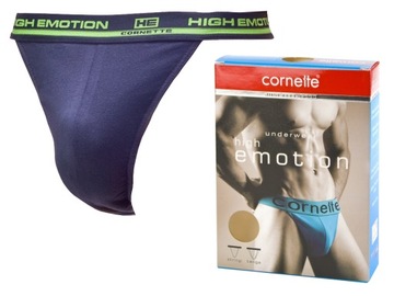 STRINGI MĘSKIE HIGH EMOTION CORNETTE - r. L
