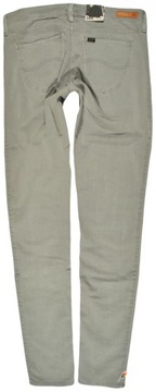 LEE spodnie SUPER SKINNY grey TOXEY _ W28 L33