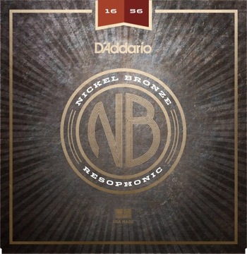 D'addario NB Nickel Bronze 16-56 gitara akustyczna