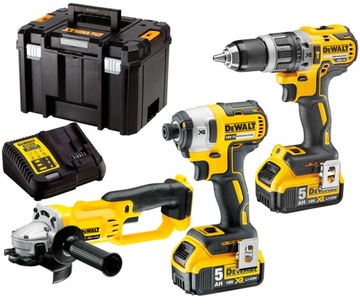 Zestaw COMBO 3 narzędzi aukumulat DeWalt DCK383P2T