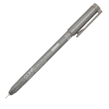 COPIC Multiliner Cienkopis 01 mm Warm Grey