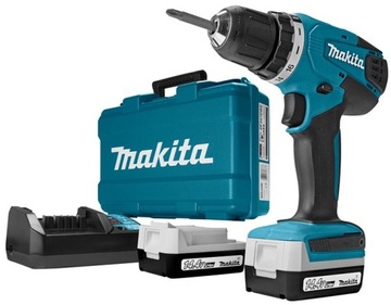 MAKITA WIERTARKO WKRĘTARKA DF347DWE 14,4V 2x1,3Ah