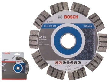 BOSCH Tarcza diamentowa Best KAMIEŃ 125 x22,2