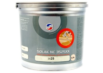 SOPUR SOLAK LAKIER NITRO CELULOZOWY POŁYSK 2,5l