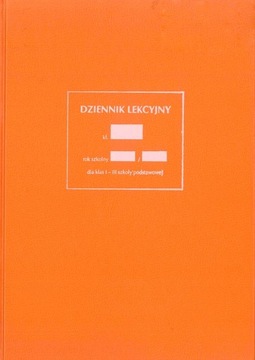 I/2 Dziennik lekcyjny dla klas I-III szkoły podst.