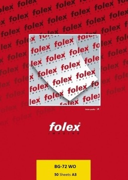 Folia przezroczysta Folex BG-72 do kolorowych drukarek laserowych 10A3