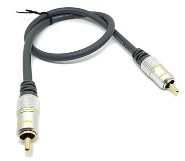 Кабель 1RCA-1RCA 1,8м PROLINK Exclusive TCV3010 x1шт.