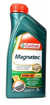 OLEJ SILNIKOWY CASTROL 10W-40 1L MAGNATEC BENZYNA