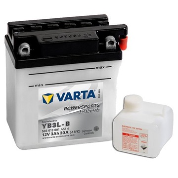 Аккумулятор VARTA 12V 3Ah YB3L-A / YB3L-B HONDA