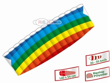 НОВЫЙ ШАМБУЛЯРНЫЙ КАЙТ DYNAMIC 140 RAINBOW RAIBUD