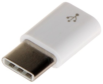 Przejście Wtyk USB-C / Gniazdo micro USB ABCV