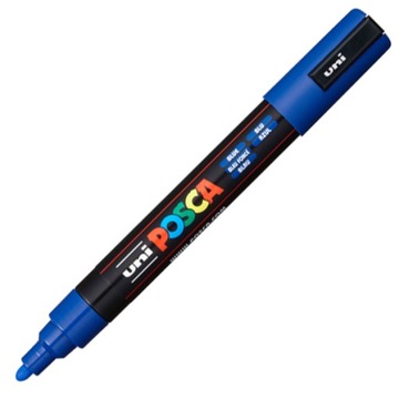 Marker Uni z farbą POSCA PC-5M Niebieski 1,8-2,5mm