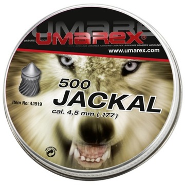 Śrut UMAREX JACKAL 4,5 mm BARDZO OSTRY MOLETOWANY