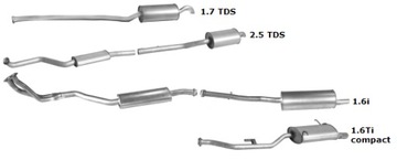 TLUMIK BMW E36 316 1.7 2.5 TDS 325 KONCOWY WYDECH