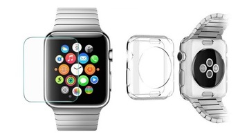 SZKŁO HARTOWANE + ETUI WATCH DO iWATCH 38mm/42mm