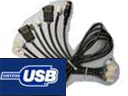 Интерфейс для ГАЗА (СНГ) + 9 РАЗЪЕМОВ, версия USB
