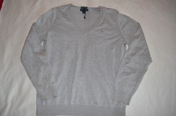 **TOMMY HILFIGER* SWETER BAWEŁNA L