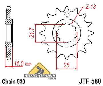 Цепь Yamaha FZ6 / Fazer 600 DiD MOC+ + звездочки