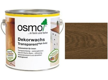 OSMO 3075 WOSK TWARDY OLEJNY KOLOR Czarny 0,75l