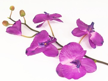 STORCZYK PHALAENOPSIS SZTUCZNE KWIATY 108CM FIOLET