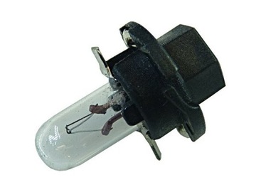 żarówka R5 w oprawie B8.4D do zegar panel 1,2W 12V