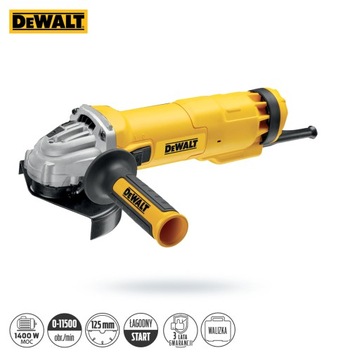 DeWalt DWE4237 Grinder 125 1400 Вт плавный пуск