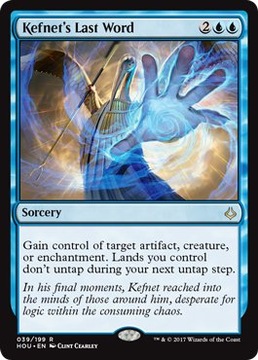 MTG Kefnet's Last Word (Rare)