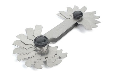 MIERNIK GWINTÓW ZAKRES 0.35 - 6mm 22 listki