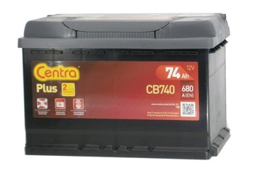 AKUMULATOR CENTRA 74Ah Skierniewice cb740