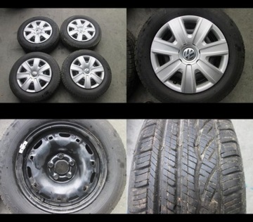 Koła opony felgi stalowe VW Polo 6R0 R14 7mm